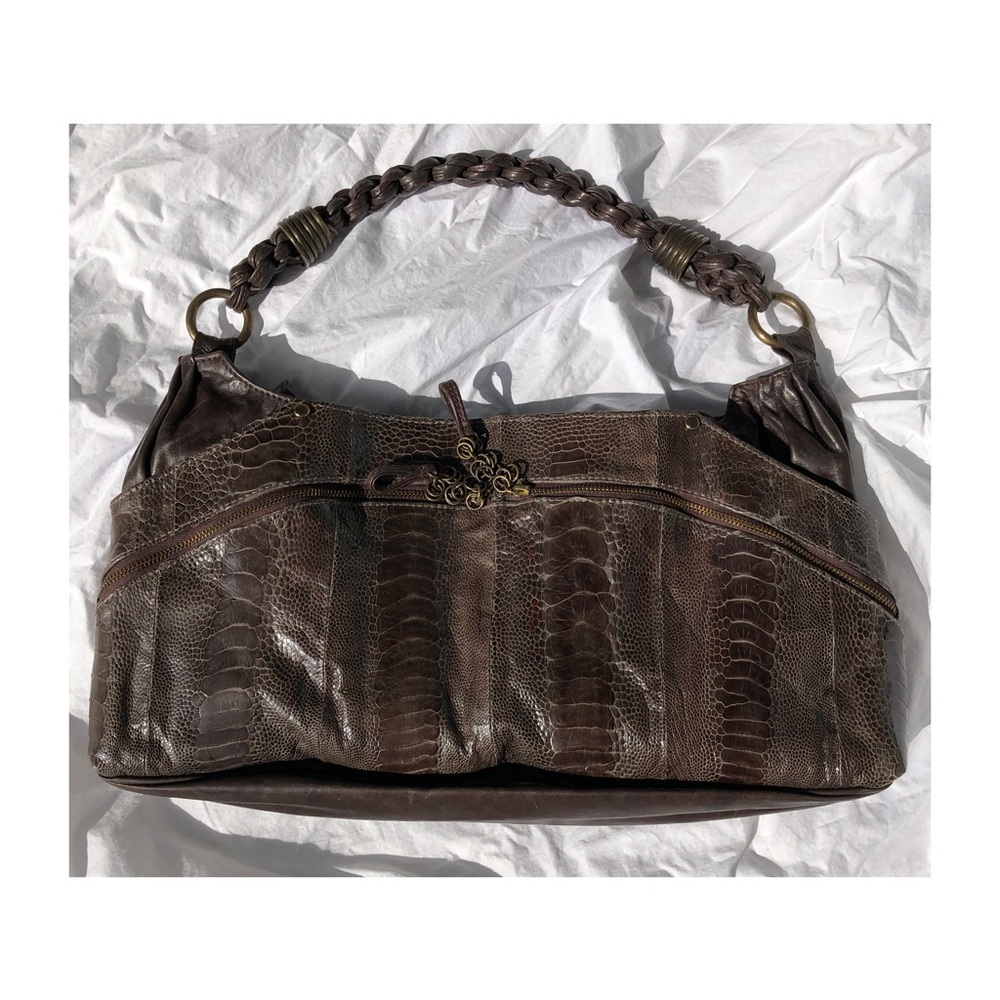 R&Y Augousti luxury slouchy shoulder bag